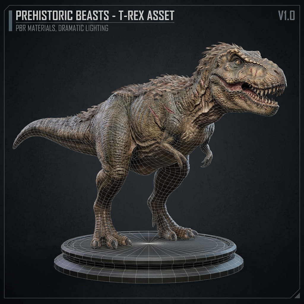 Prehistoric Dinosaur Asset